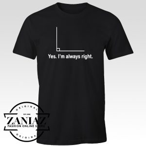 Funny Math Right Angle T-shirt