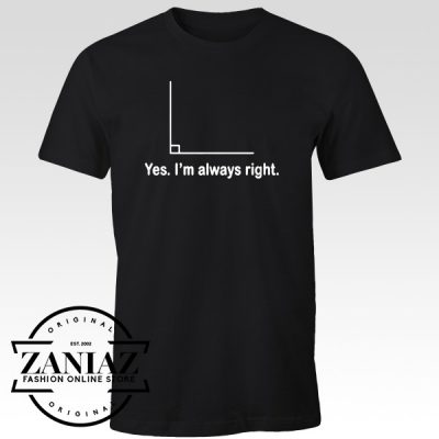 Buy Cheap Funny Math Shirt Right Angle T-shirt
