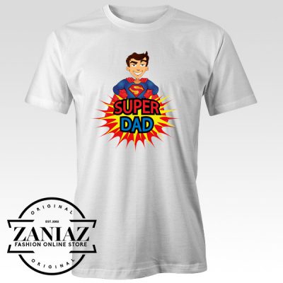 Buy Father's Day Gift Shirt Super Dad Gift Tee Shirt