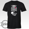 Buy Full Maternity Skeleton Halloween Tee Shirt