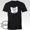 Crazy Cat Lady Funny T-Shirt Cat Lover Tee Shirt