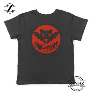 Vampire Cat Vam Purr Kids T-shirt