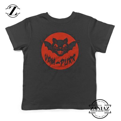 Vampire Cat Tshirt Vam Purr Boy Girl Toddler Kids