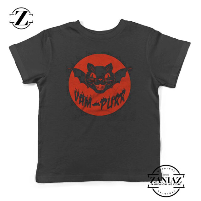 Vampire Cat Vam Purr Kids T-shirt