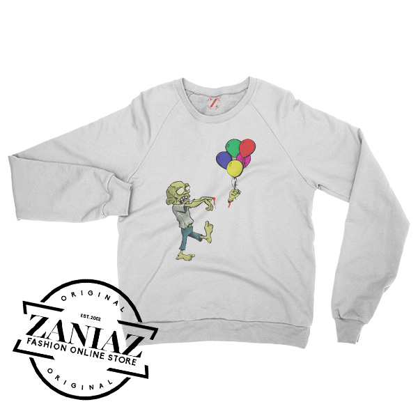 Zombie Loses Arm Funny Halloween Sweatshirt