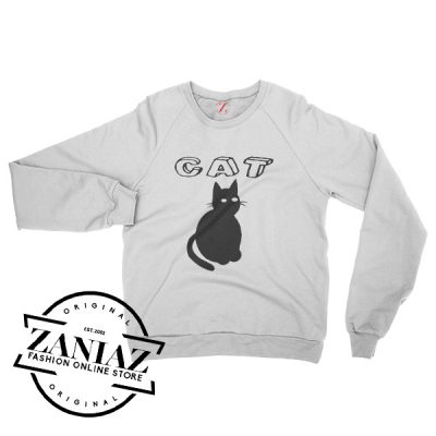 Buy Gift Cat Christmas Sweatshirt Crewneck Size S-3XL