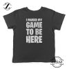 I Paused My Game To Be Here Kids Tees Christmas
