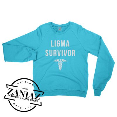 Ligma Survivor Christmas Gift Sweatshirt Crewneck Size S-3XL