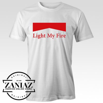T-Shirt Light My Fire The Doors Rock Band