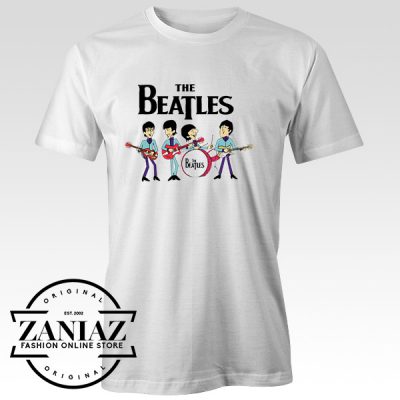 Best Tee Shirt The Beatles Cartoon Custom Tshirt