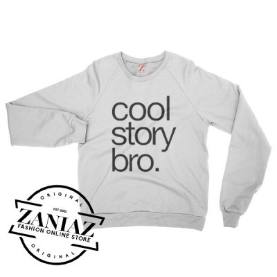 Cheap Cool Story Bro Christmas Gift Sweatshirt Crewneck Size S-3XL