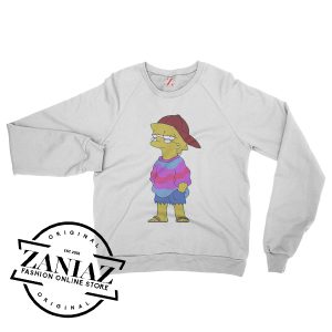 Cool Lisa The Simpsons Character Sweatshirt