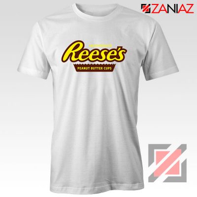 Reeses Peanut Butter Cups White Tshirt Hershey Cheap Tshirt Clothes