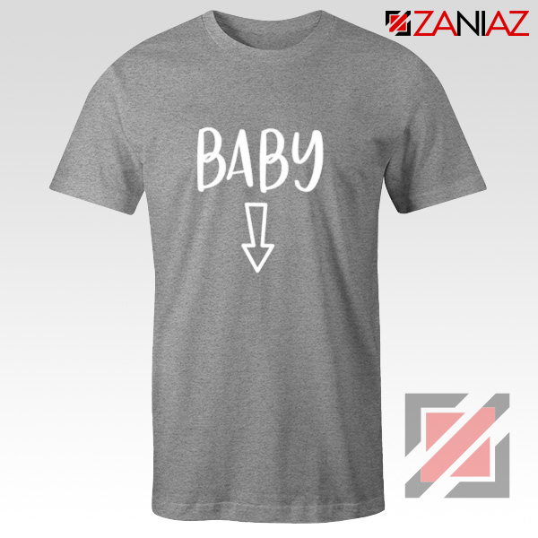 Baby Belly Shirt Cheap Clothes Shop Funny Quotes T-shirt Sport Grey