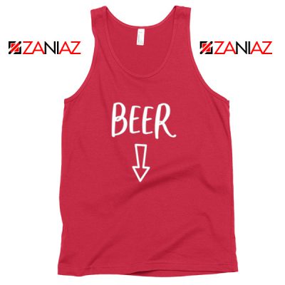 Beer Belly Tank Top Funny Gift Cheap Man Woman Tank Top Red