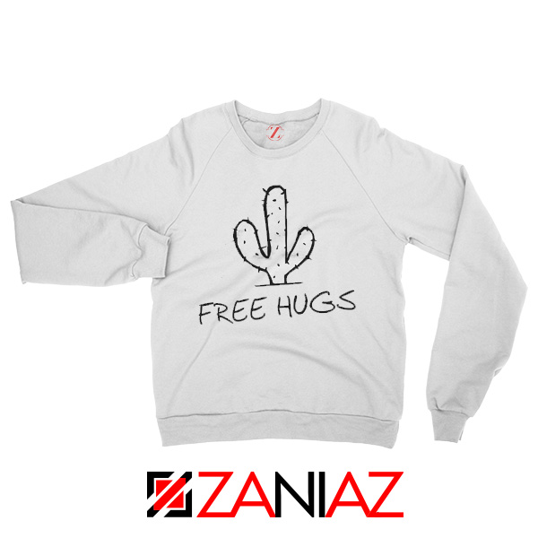 Free Hugs Campaign Sweatshirt Funny Sweater Size S-3XL
