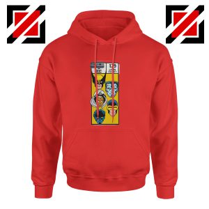 Marvel X Men Hoodie Marvel Comic Book 129 Jan Cheap Hoodie Unisex Red