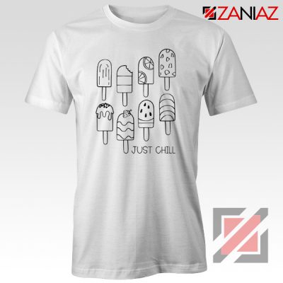 American Rock Band Just Chill Popsicle Shirt Gift Cheap Shirt White