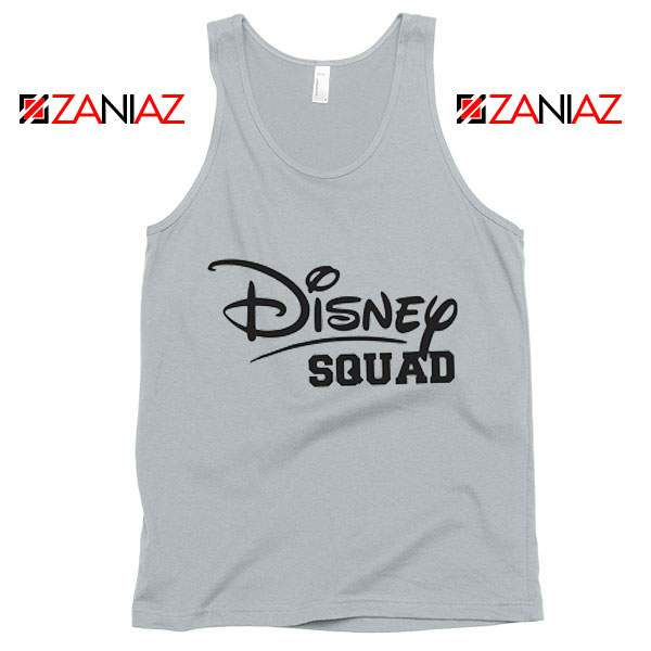 Cheap Disney Squad Tank Top Birthday Gift Summer Tank Top New Silver
