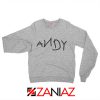 Disney Toy Story Andy Sweatshirt Birthday Gift Sweater for Man Grey