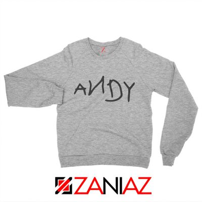 Disney Toy Story Andy Sweatshirt Birthday Gift Sweater for Man Grey