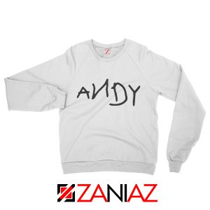 Disney Toy Story Andy Sweatshirt Birthday Gift Sweater for Man White