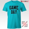 Football Shirt Gift Game Day T-Shirt Women's Football Shirt Blue
