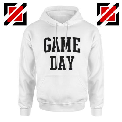 Game Day Hoodies Football TV Program Gift Hoodie Unisex White