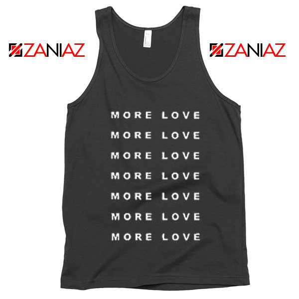 Quote Love More Slogan Tank Top