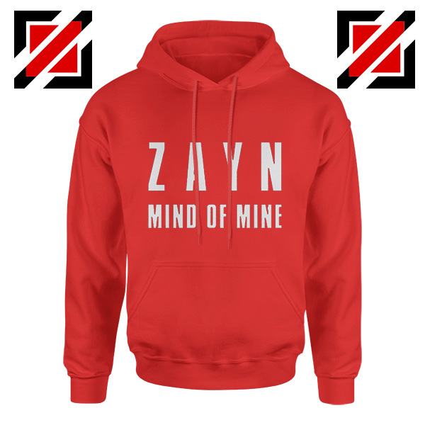 Mind of Mine Hoodies Zayn Malik Singer Gift Cheap Hoodie Red