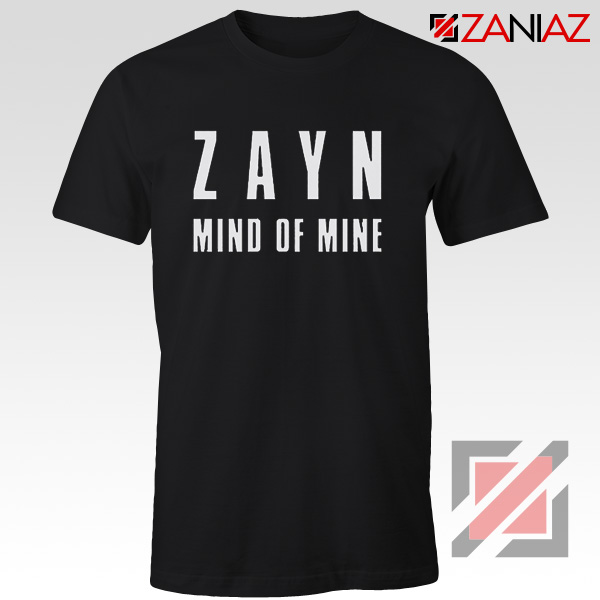 Zayn Shirt Cheap Mind of Mine T Shirts Birthday Gift Clothing Black