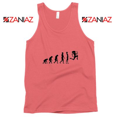 100 Days Workout Evolution Tank Top Evolution Fitness Tank Top Coral