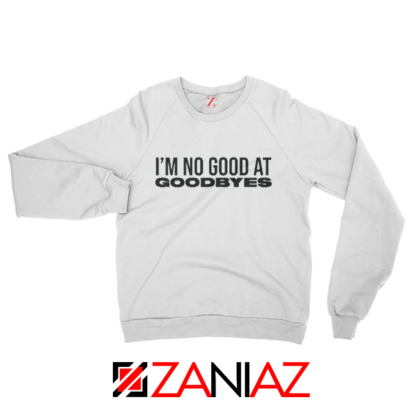 American Rapper Young Thug Sweatshirt Goodbyes Song Post Malone White