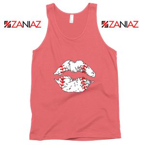 Meme Baseball Lips Tank Top