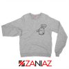 Boo Halloween Sweatshirt Ghost Movie Best Sweatshirt Size S-2XL Grey