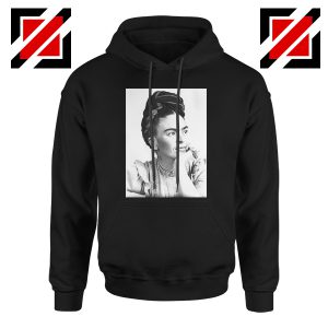 Cheap Frida Kahlo Paintings Hoodie Mexican Gift Hoodie Black