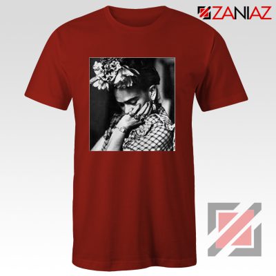 Cheap Frida Kahlo Woman Shirt Feminist T-shirt Unisex Adult Red