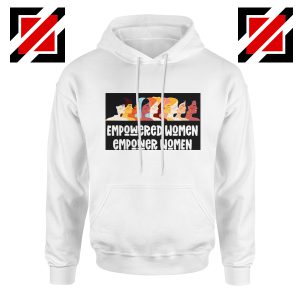 Empower Women Hoodie Girl Power Best Hoodie Size S-2XL White