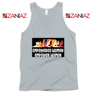 Feminist Tank Top Empowered Women Tank Top Size S-3XL New Silver