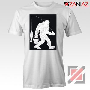 Funny Fisher Bigfoot Fishing T-Shirt