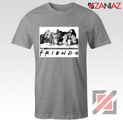 Friends Shirt Horror Killer Movie Sport Grey