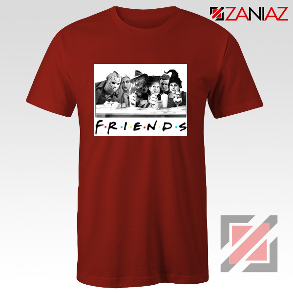 Friends Shirt Horror Killer Movie Red