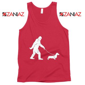 Funny Dachshund Bigfoot Tank Top