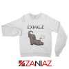 Funny Elephant Exhale Sweatshirt