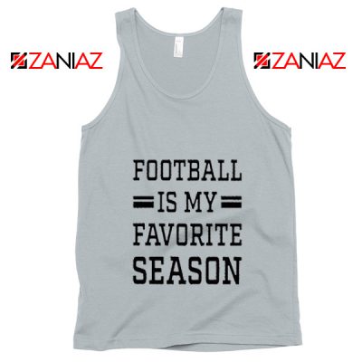 Game Day Tank Top Cute Football Tank Top Summer Gifts for Him Sport Grey
