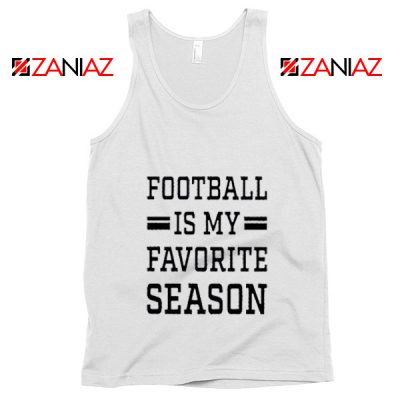 Game Day Tank Top Cute Football Tank Top Summer Gifts for Him White