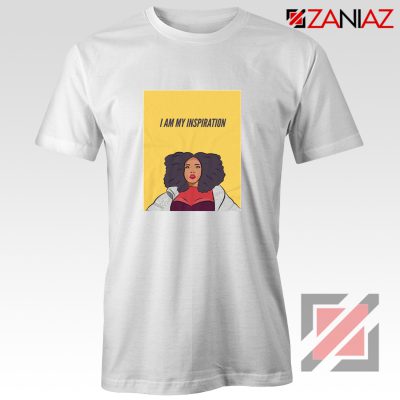 I Am My Inspiration Shirt Lizzo American Actress Best Shirt White