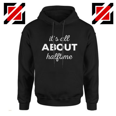 It's All About Halftime Hoodie Cute Band Mom Gift Hoodie Black