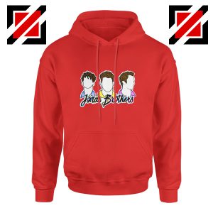 Jonas Brothers Concert Hoodie Jonas Lover Hoodie Women and Men Red