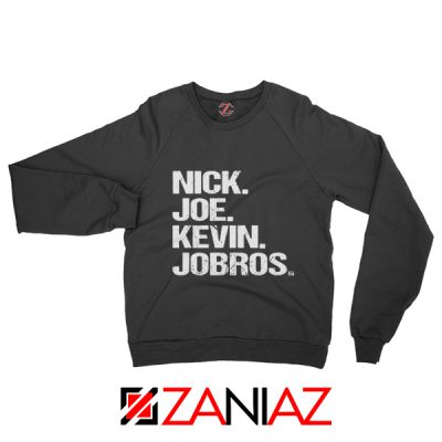Jonas Lovers Sweatshirt Nick Joe Kevin Jobros Gifts Sweater Black
